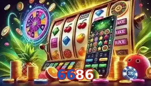 Trò chơi Slot được yêu thích tại 6686