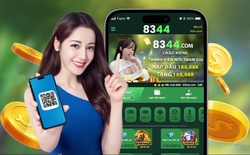 Hình ảnh quảng cáo của 6868 hiển thị nền tảng và các lợi ích