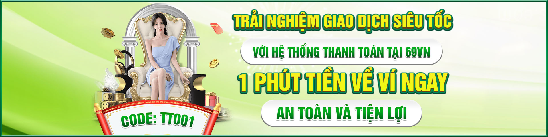 Hình ảnh quảng cáo của 6868 hiển thị nền tảng và các lợi ích
