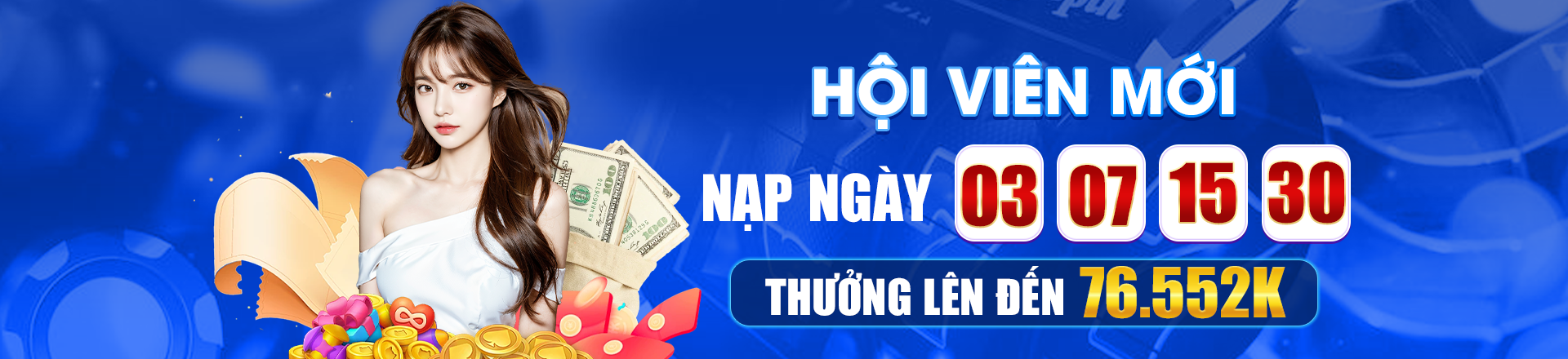 Hình ảnh quảng cáo của 6868 hiển thị nền tảng và các lợi ích